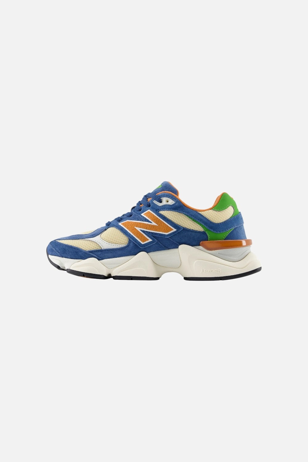 Shock-absorbent look New Balance 9060 in Dark Shoreline Blue - Men's
