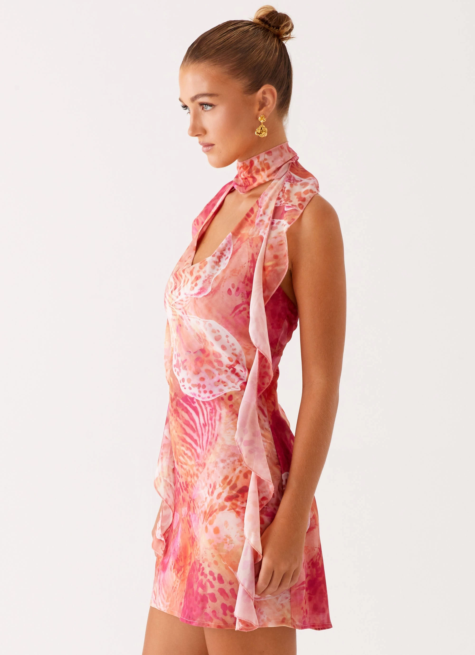 Tanner Mini Dress - Flamingo Fling New Mood