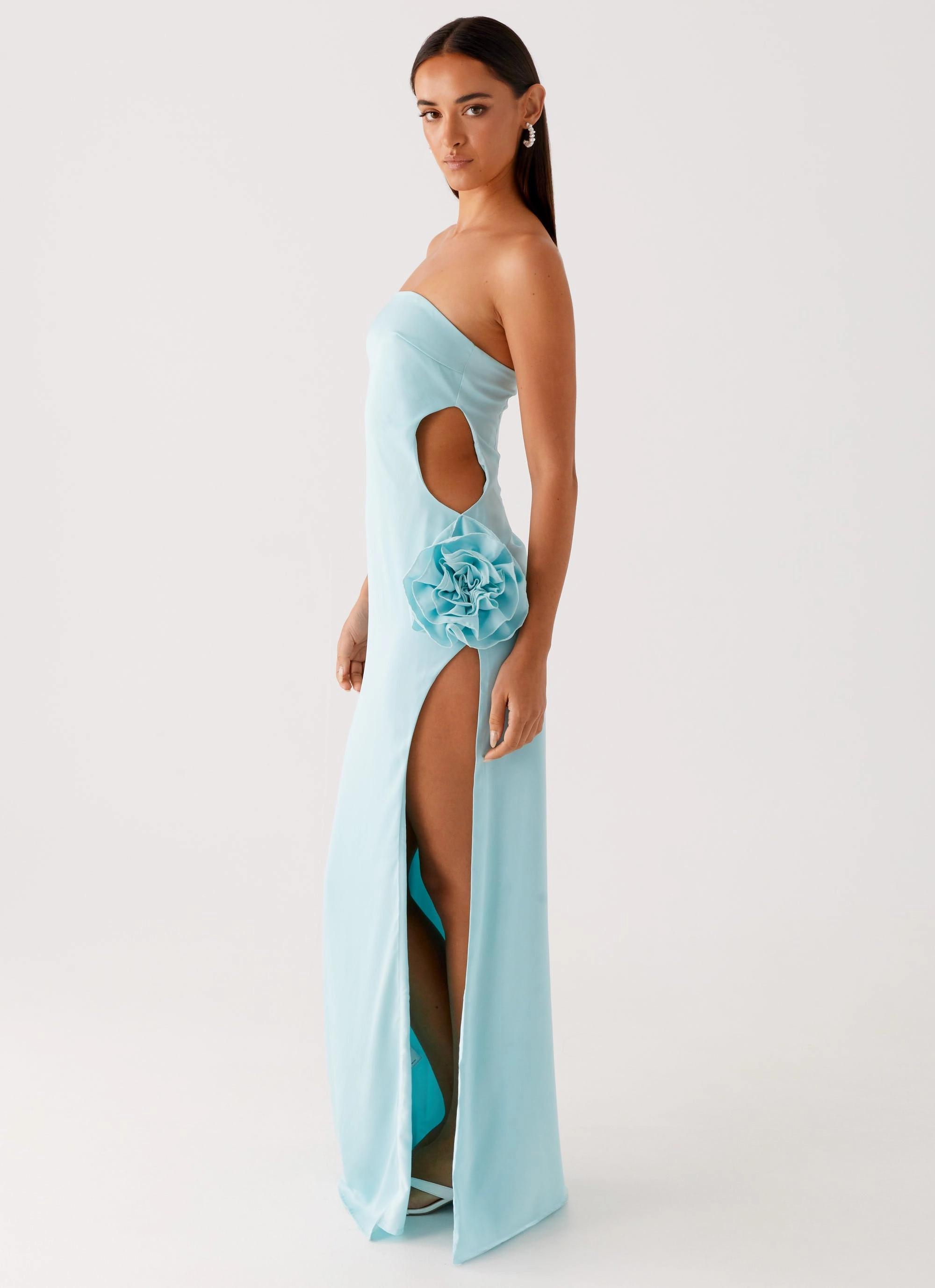 Fenway Strapless Maxi Dress - Mint Daily Option Easy Pairing
