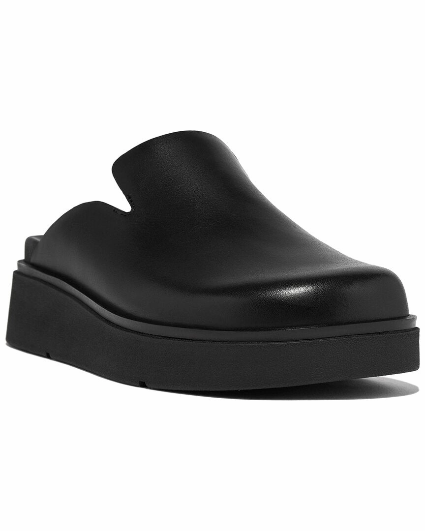 Fitflop Gen-FF Leather Mule Anti   Blister Non Irritating Seam Finish