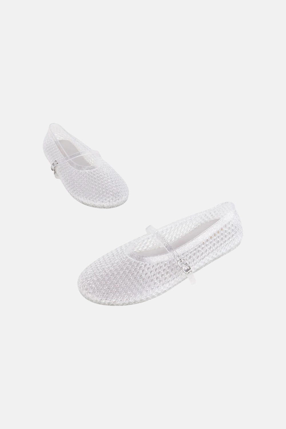 Intentionally Blank Classy Jelly Mary Jane in Crystal Slide On Bay Glow