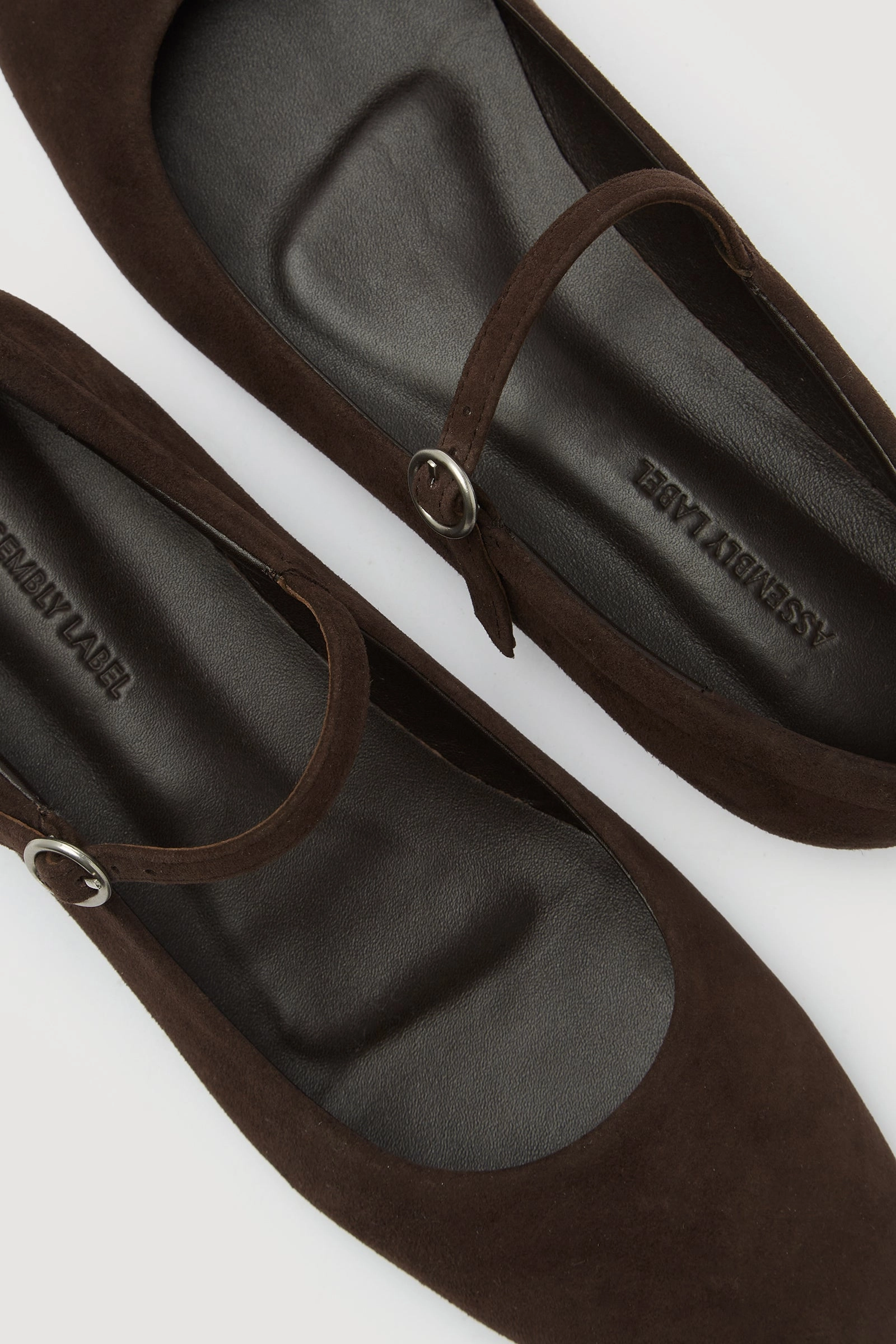 Support Walk Open Glow Beth Suede Ballet Flat