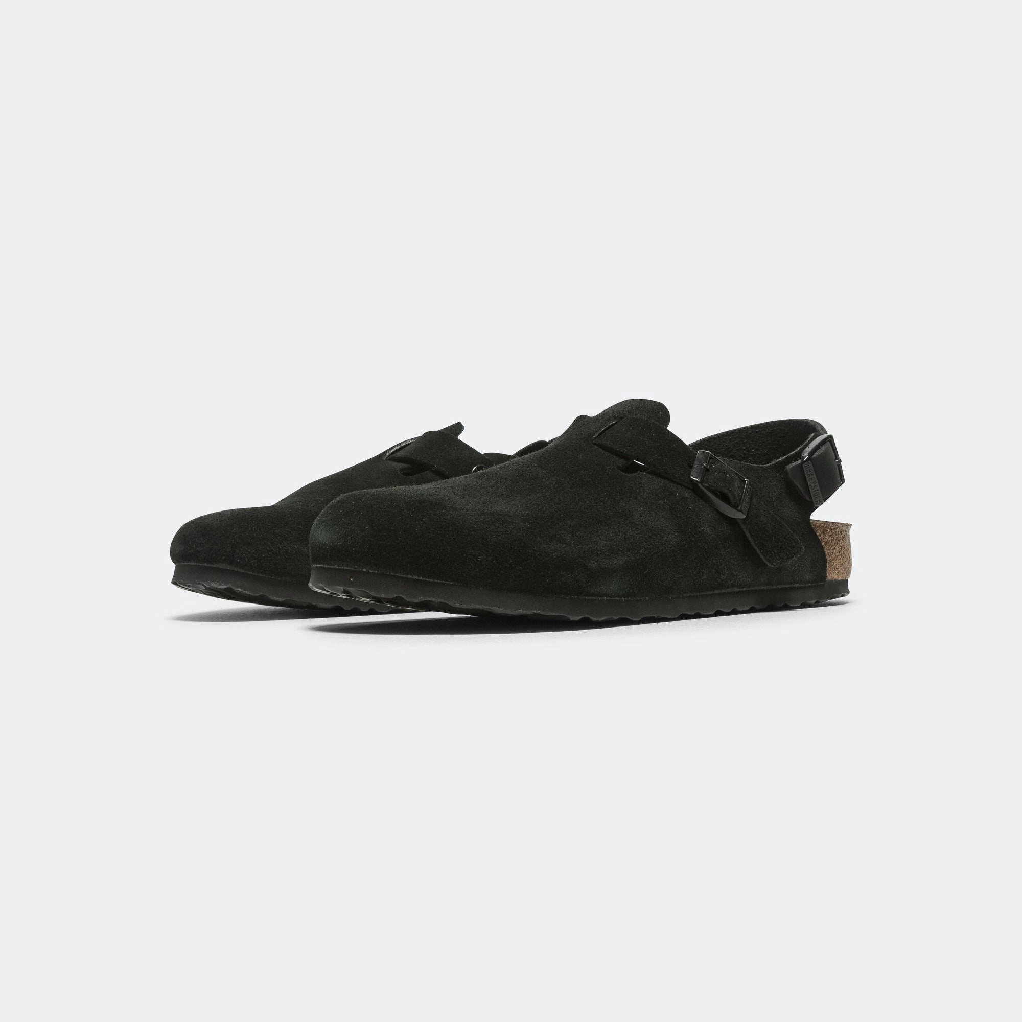Tokio - Black Suede Leather Lifted Feel