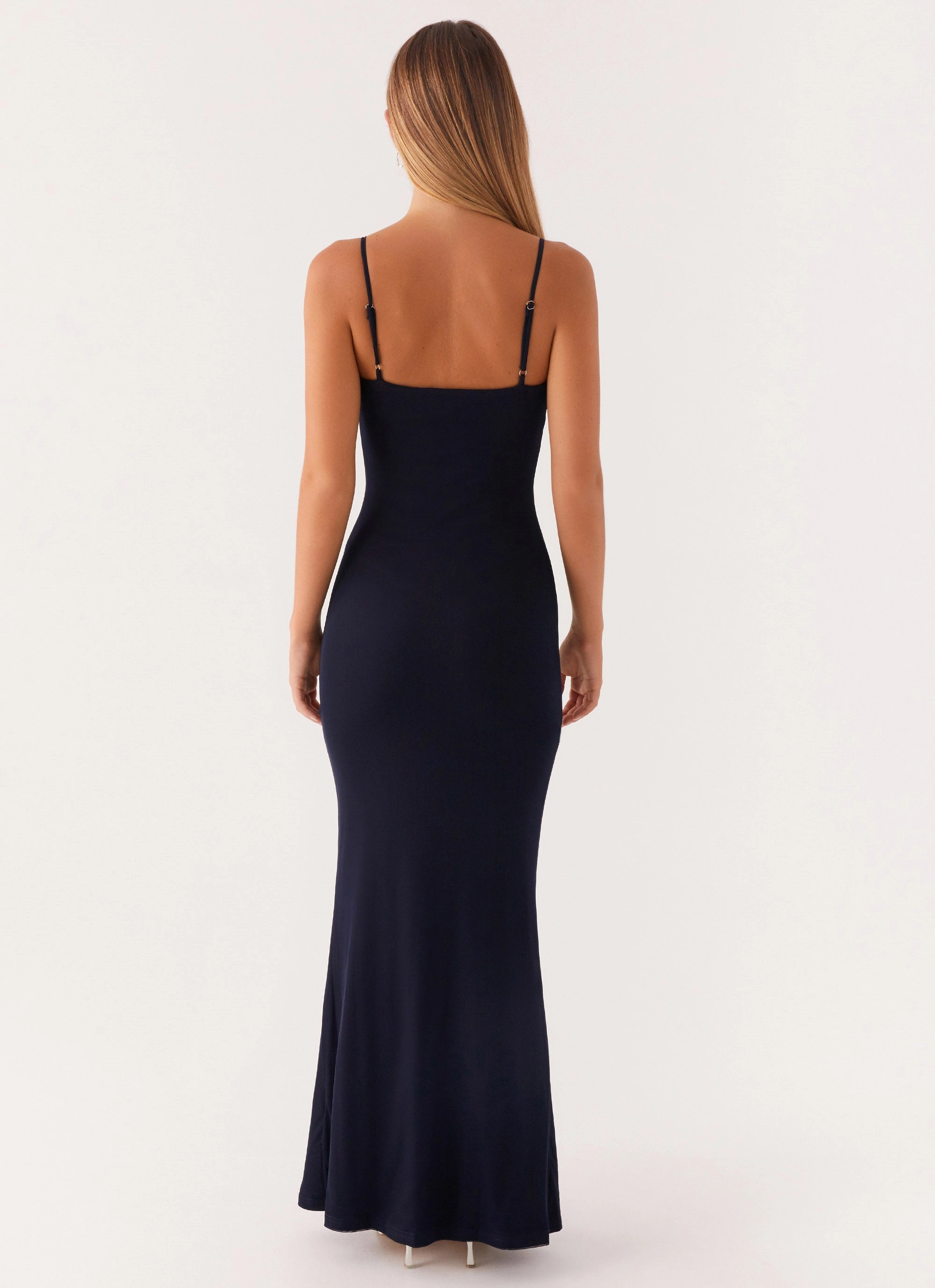 Playful Twist Part Of You Maxi Dress - Navy