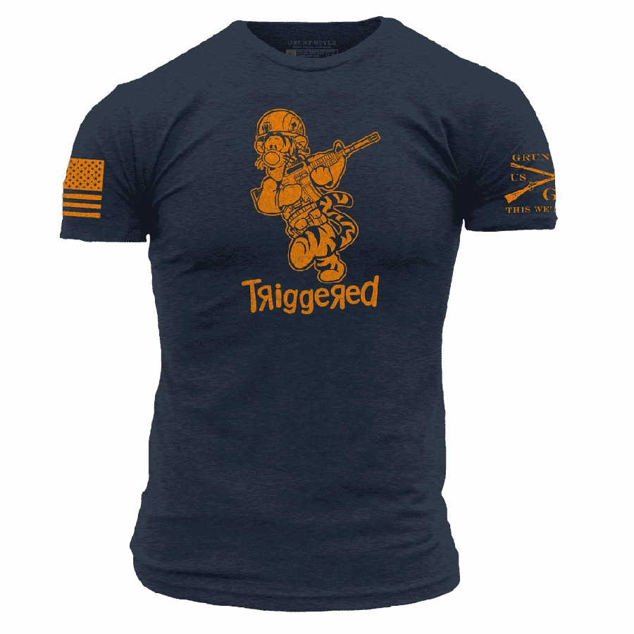 Eco Conscious Production Bohemian Triggered T-Shirt - Midnight Navy