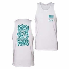 Tropical Death Aqua Tank - White international cooperation Minimalist Style