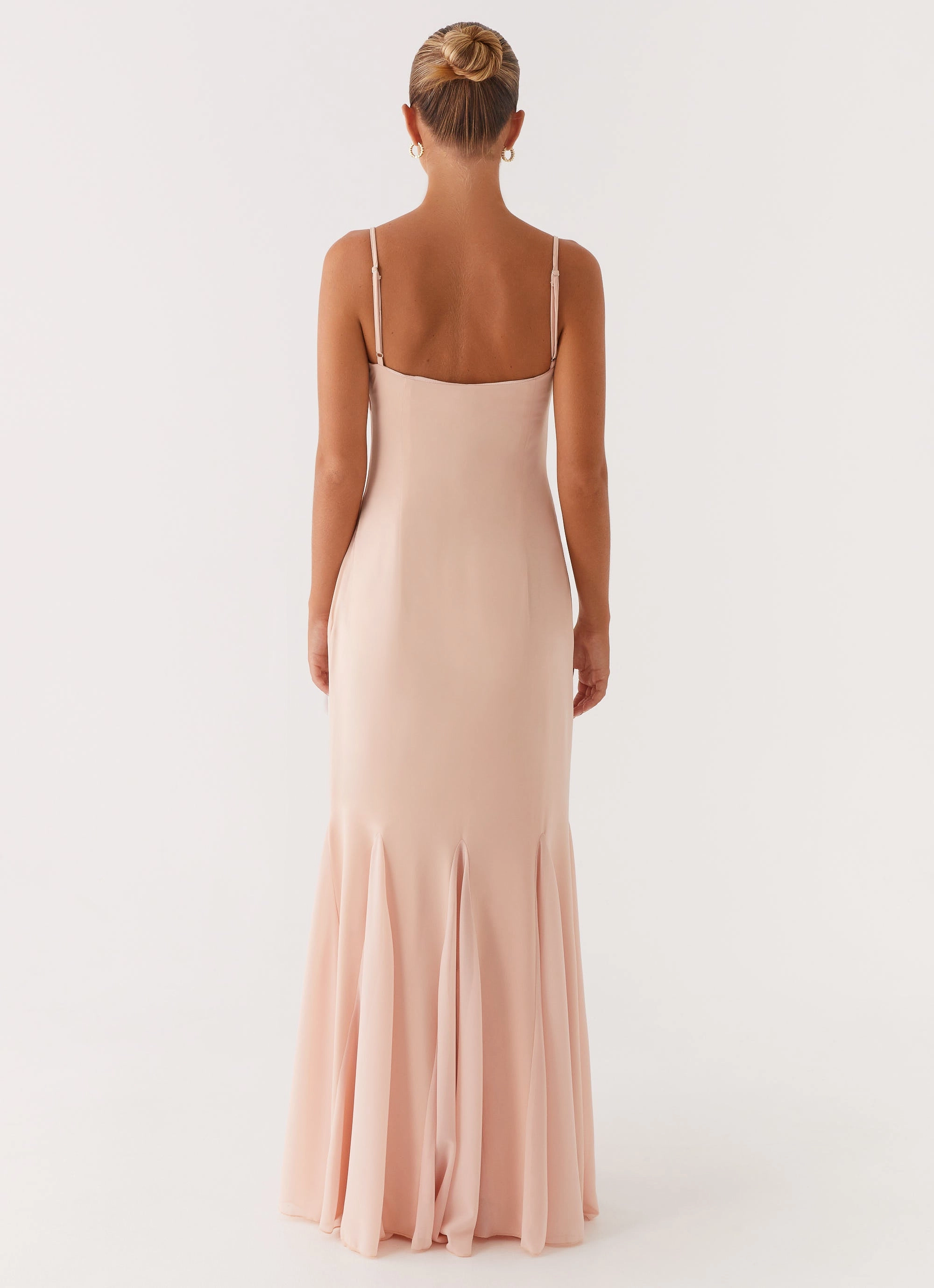 Marcelo Maxi Dress - Pink Soft Profile Stretch-Recovery