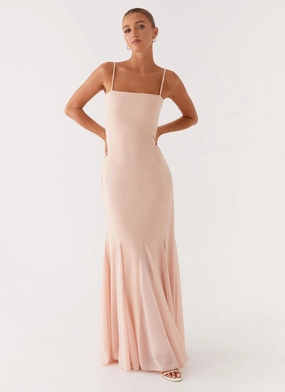 Marcelo Maxi Dress - Pink Mood Comfort
