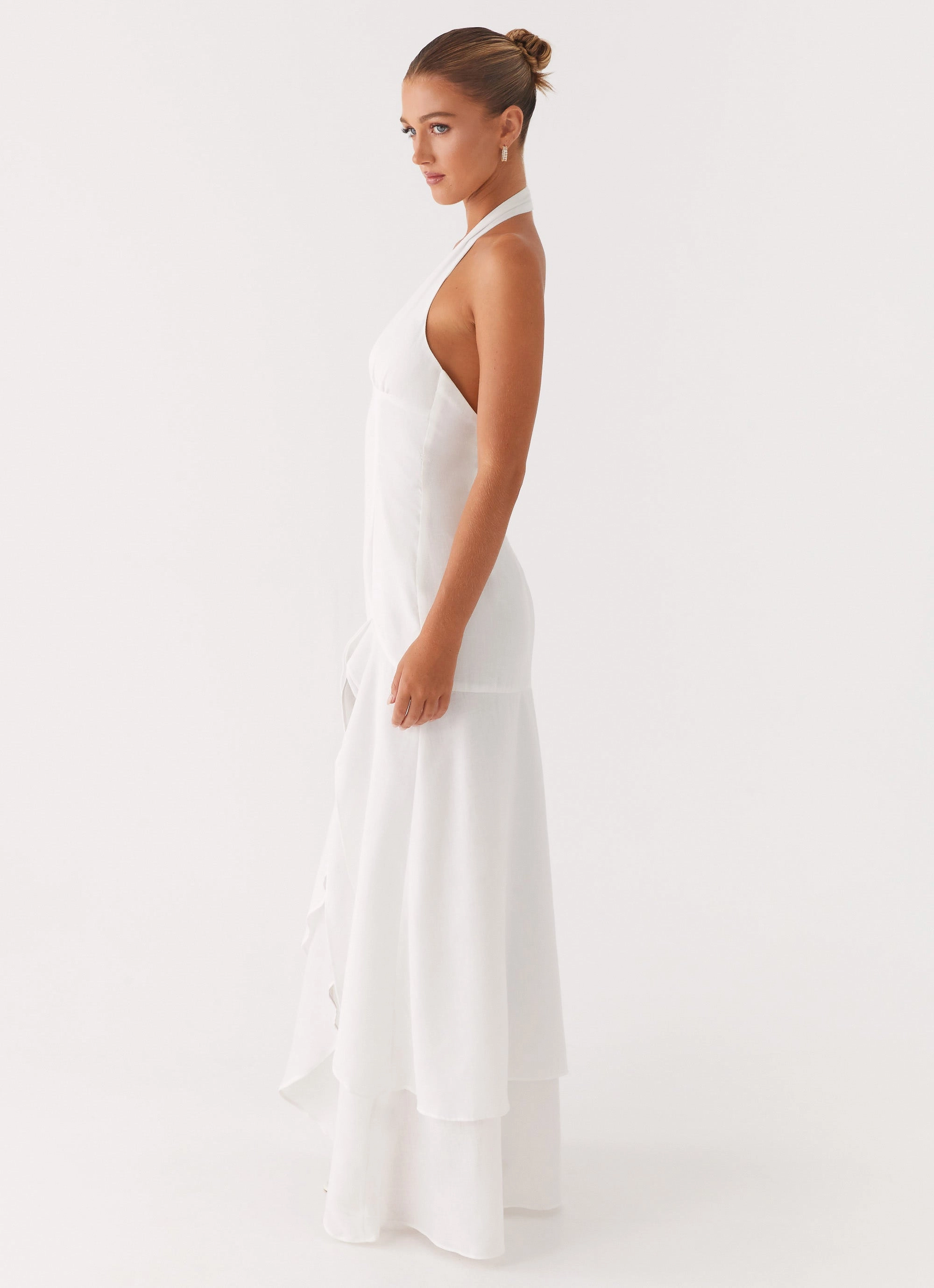 Turu Maxi Dress - White Balanced Tones