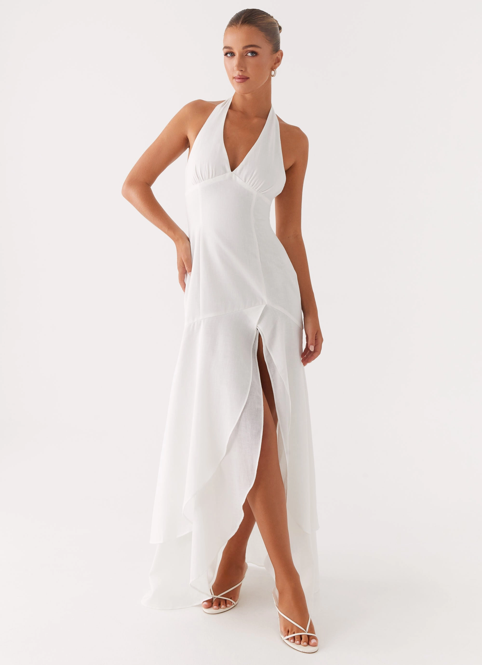 Sunset Look Turu Maxi Dress - White