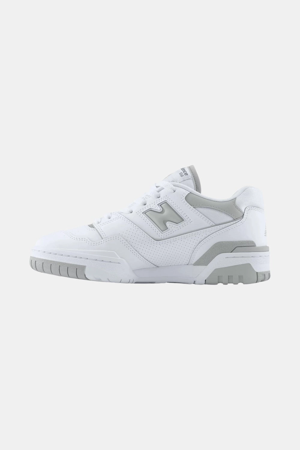 New Balance 550 White/Grey - Women's Unbeatable fit Non Marking Sole