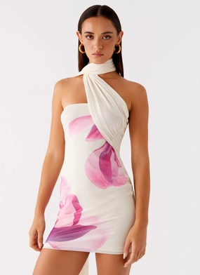 Arcadia Mini Dress - Ivory Balanced feel