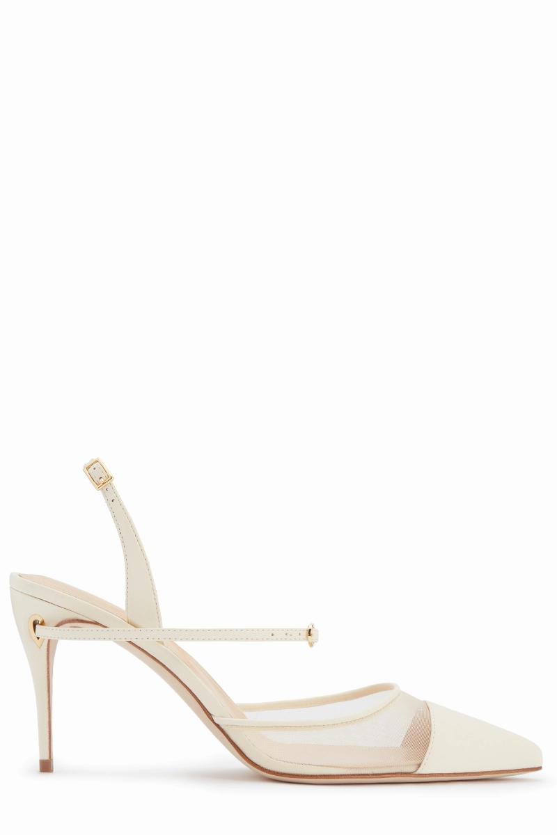 Causal Booties Luxe Mood Vittorio 85 Mesh Slingback Pump