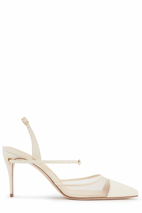 Causal Booties Luxe Mood Vittorio 85 Mesh Slingback Pump