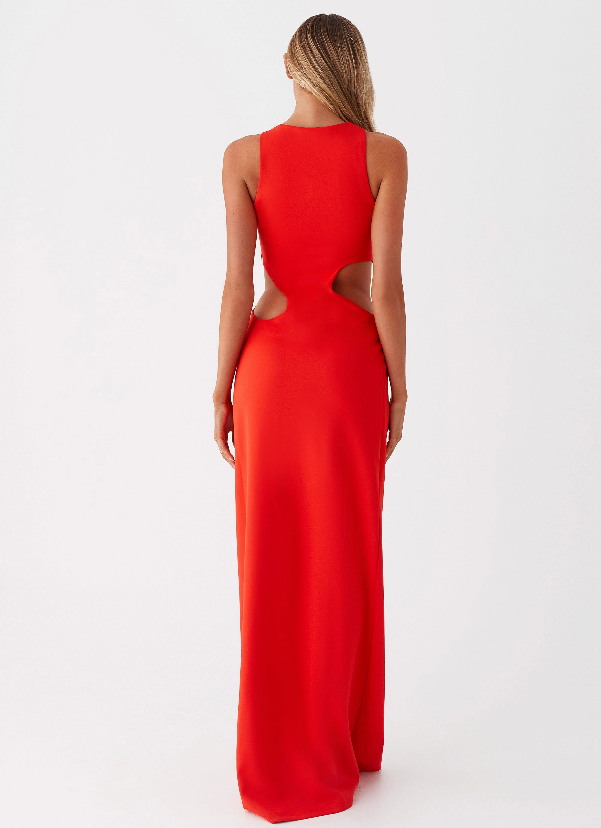 Vaeloria Maxi Dress - Red Light Attitude