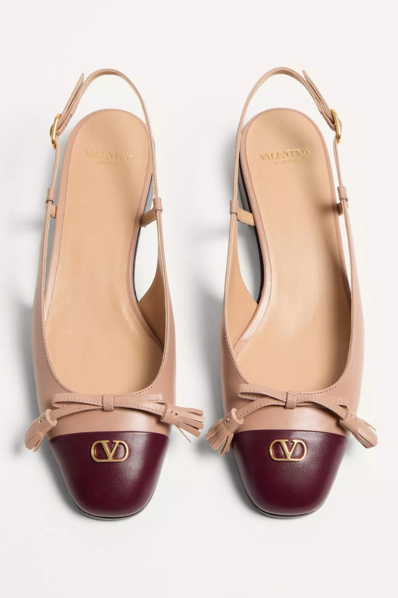 Comfortable Wear Valet Du Roi Slingback Ballerinas