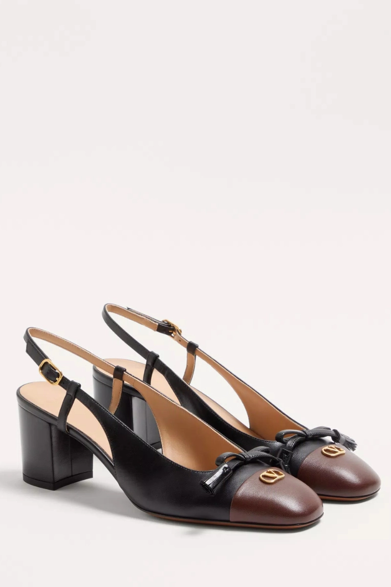 Casual High Heel Shoes Valet Du Roi Slingback Pump
