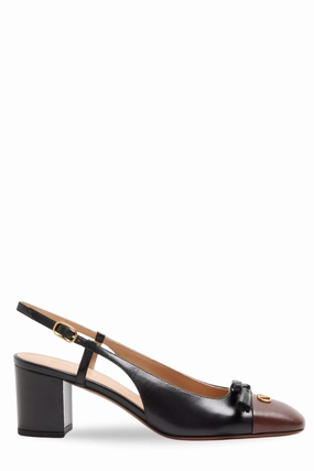 Valet Du Roi Slingback Pump Statement Heels