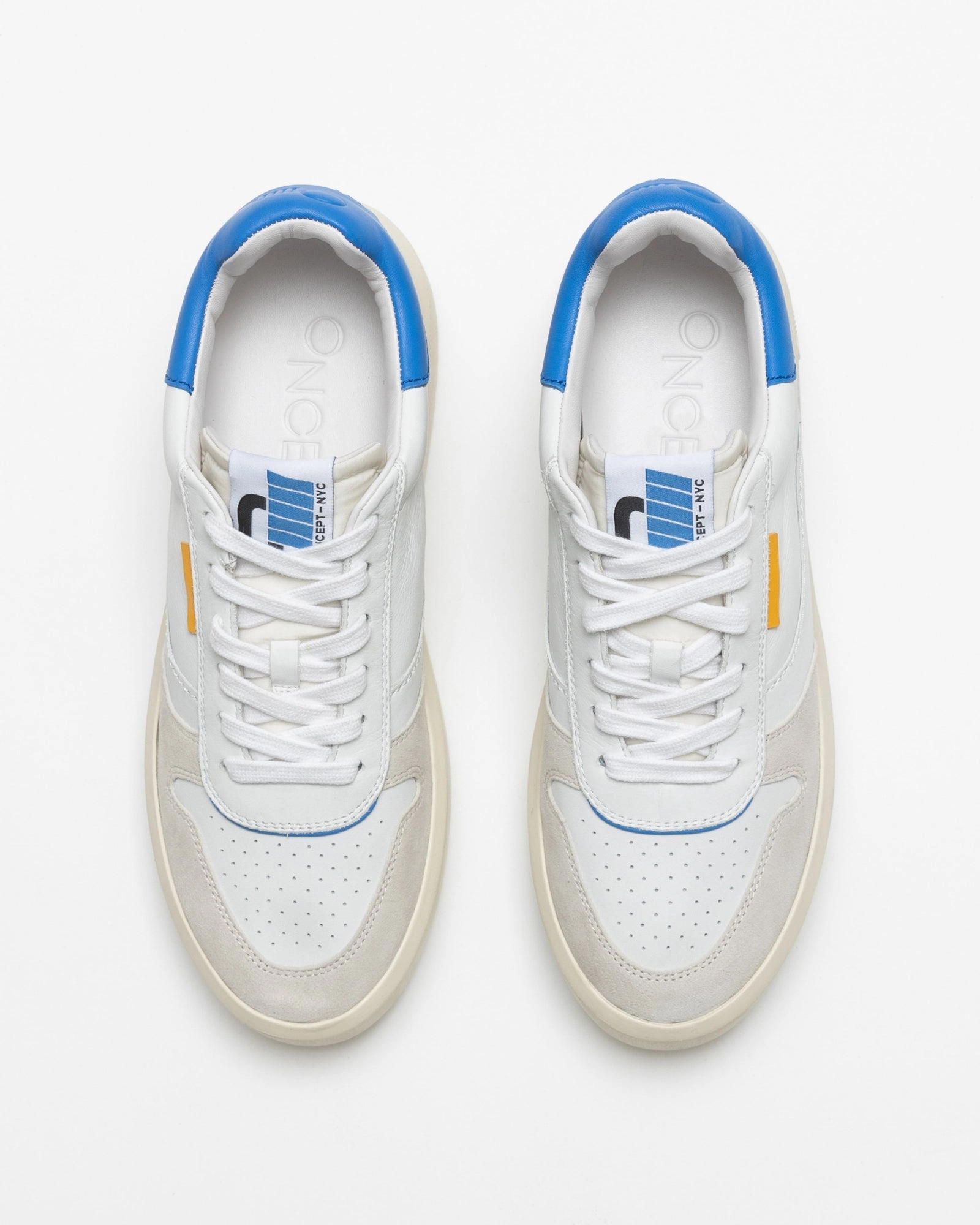 Oncept Prague Sneaker in White Cloud Lace   Up Style