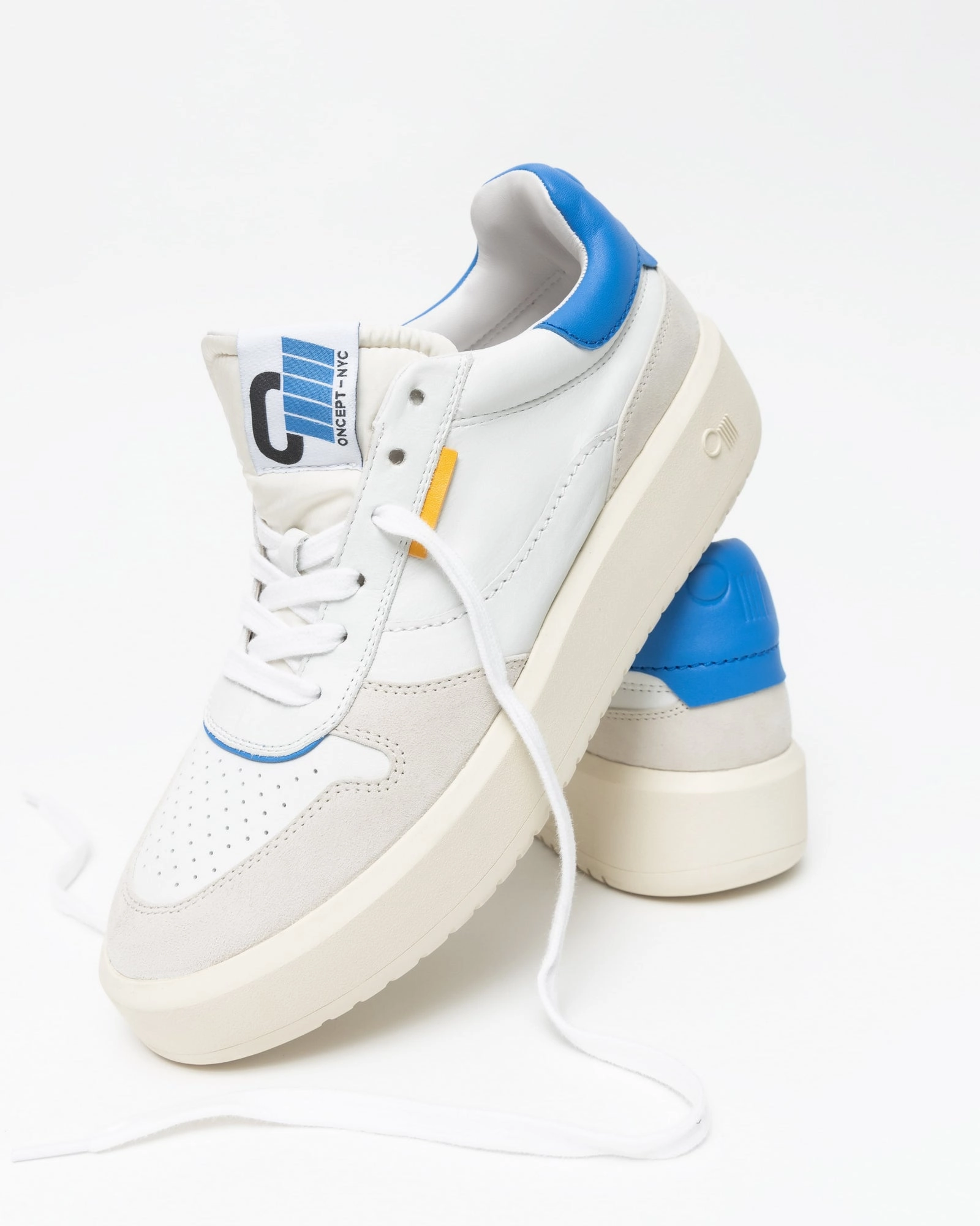 Oncept Prague Sneaker in White Cloud Fashion Essential Daily Walk