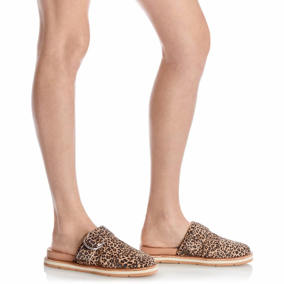 Thong Style Elastic Sling Verna Womens Padded Insole Mules