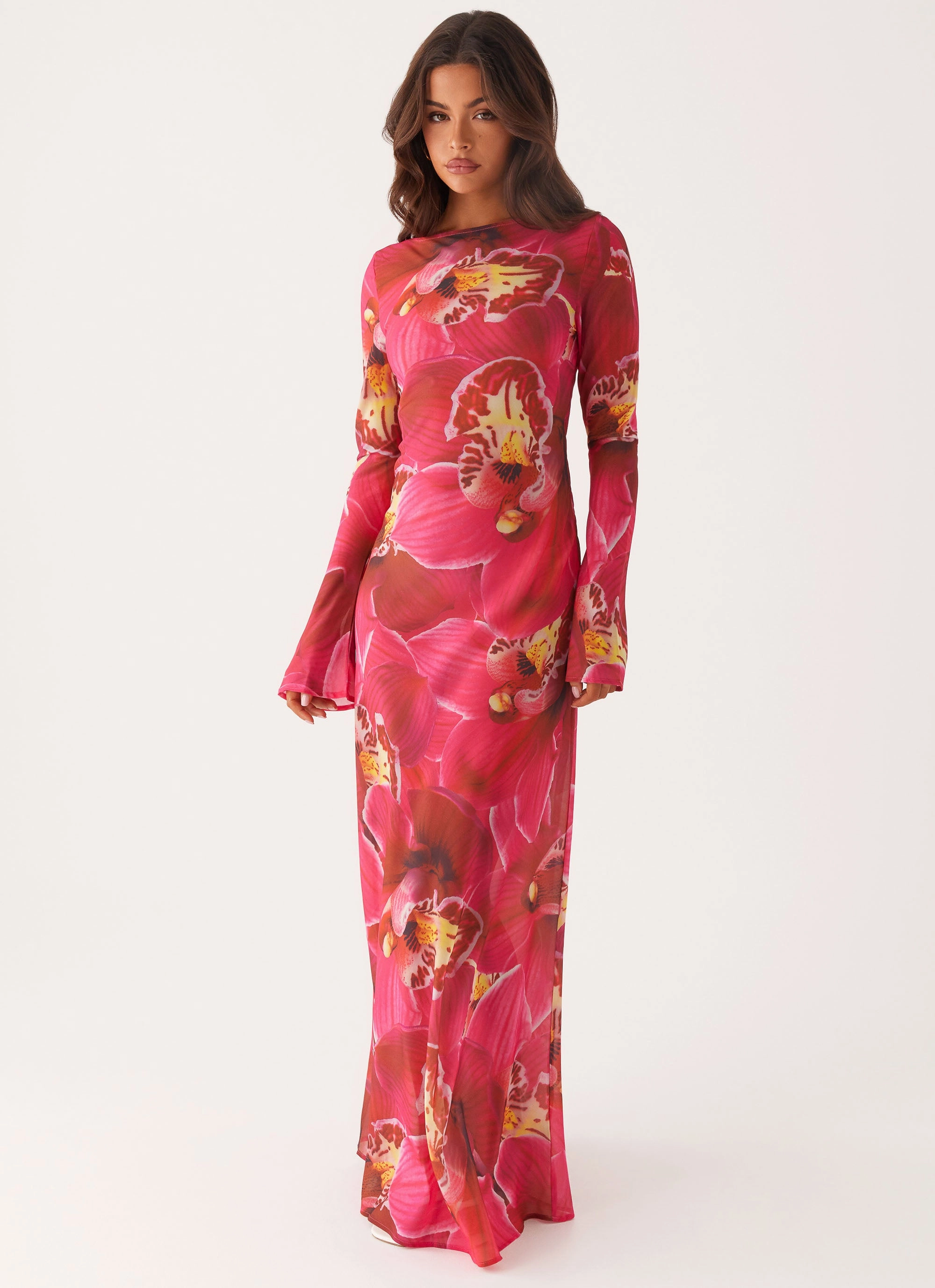 Lorde Maxi Dress - Orchid Pink Warm Season