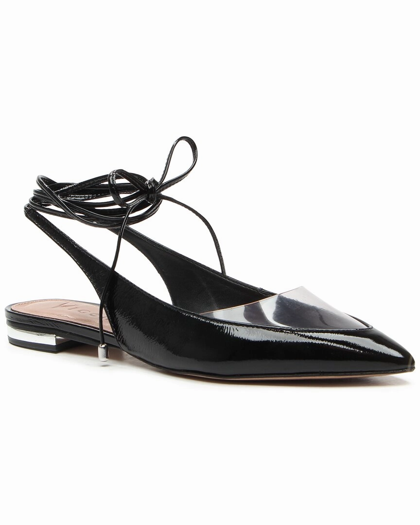 Vicenza Burnie Patent Ankle Wrap Comfy And Trendy