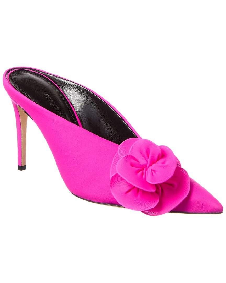 Victoria Beckham Lycra Mule Anti Friction Easygoing Sandals
