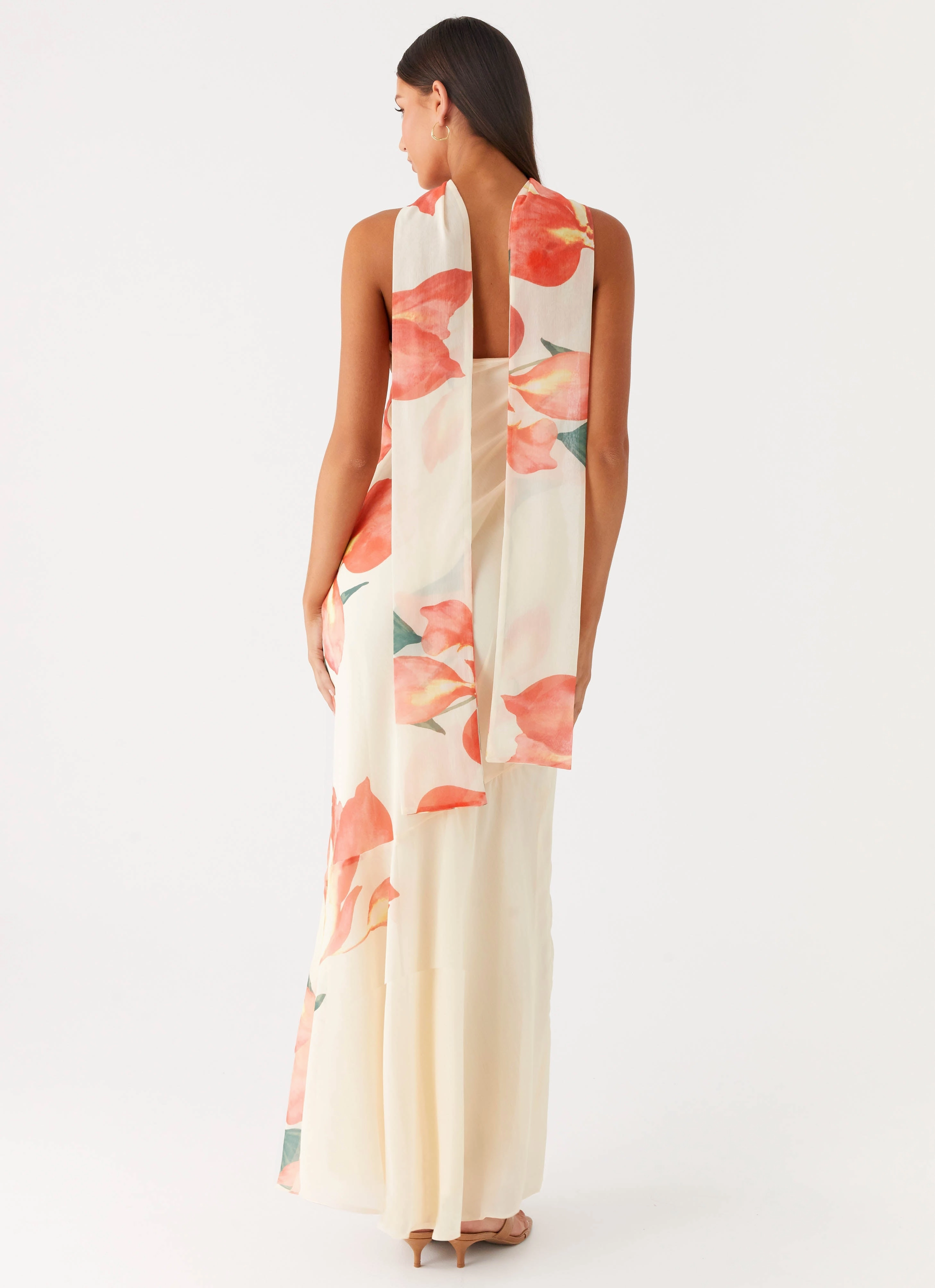 Relaxed Line Under The Pagoda Maxi Dress - Siena Floral