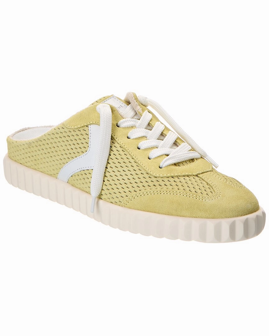 Responsive Midsole Comfortable Slip VOILE BLANCHE Ines Leather Mule Sneaker