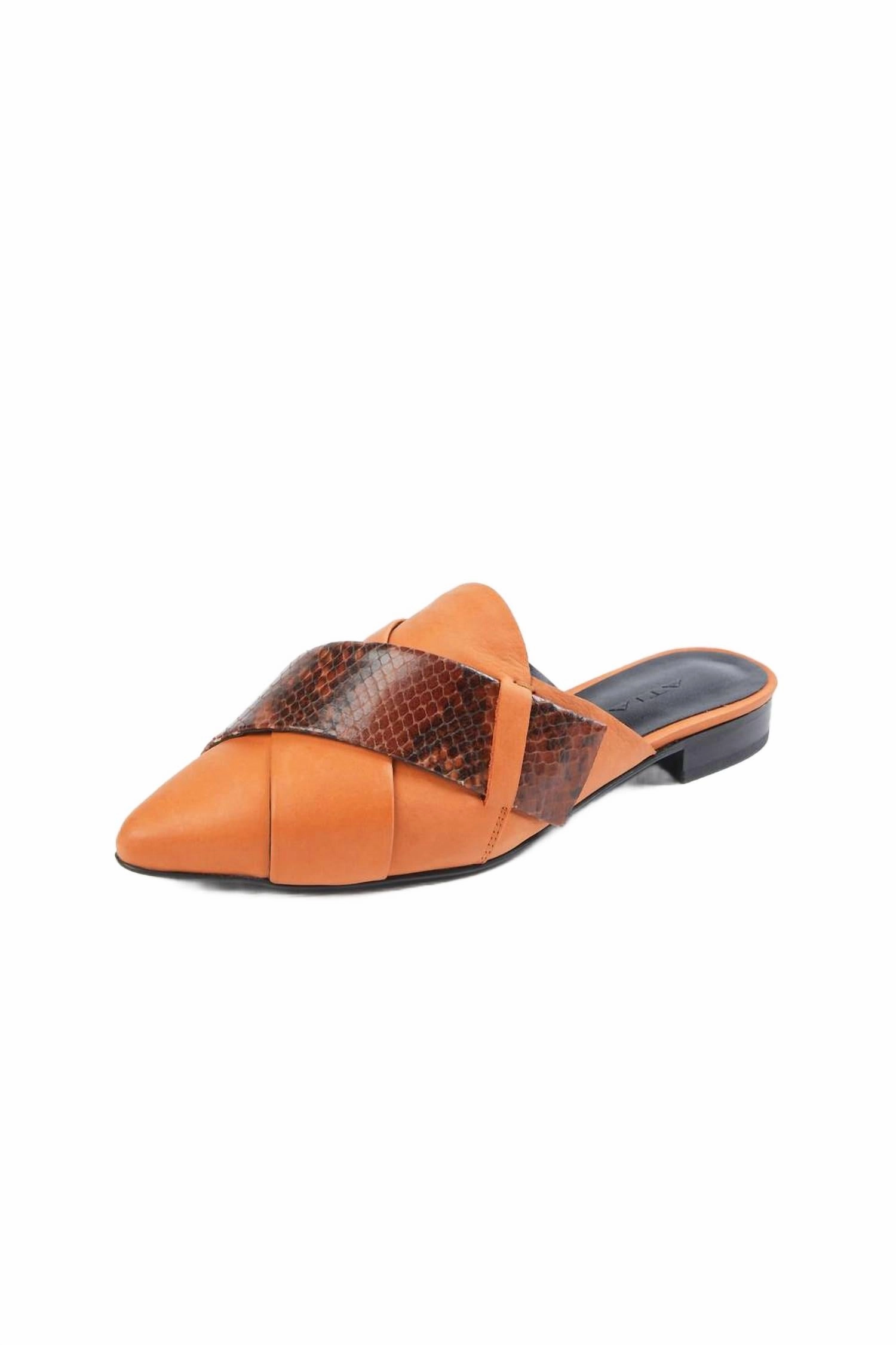 Non   Skid Effortless Travel Fit Origami Slipper In Terracotta