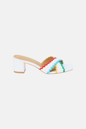 LowTop Matisse Principessa Heeled Sandal in White