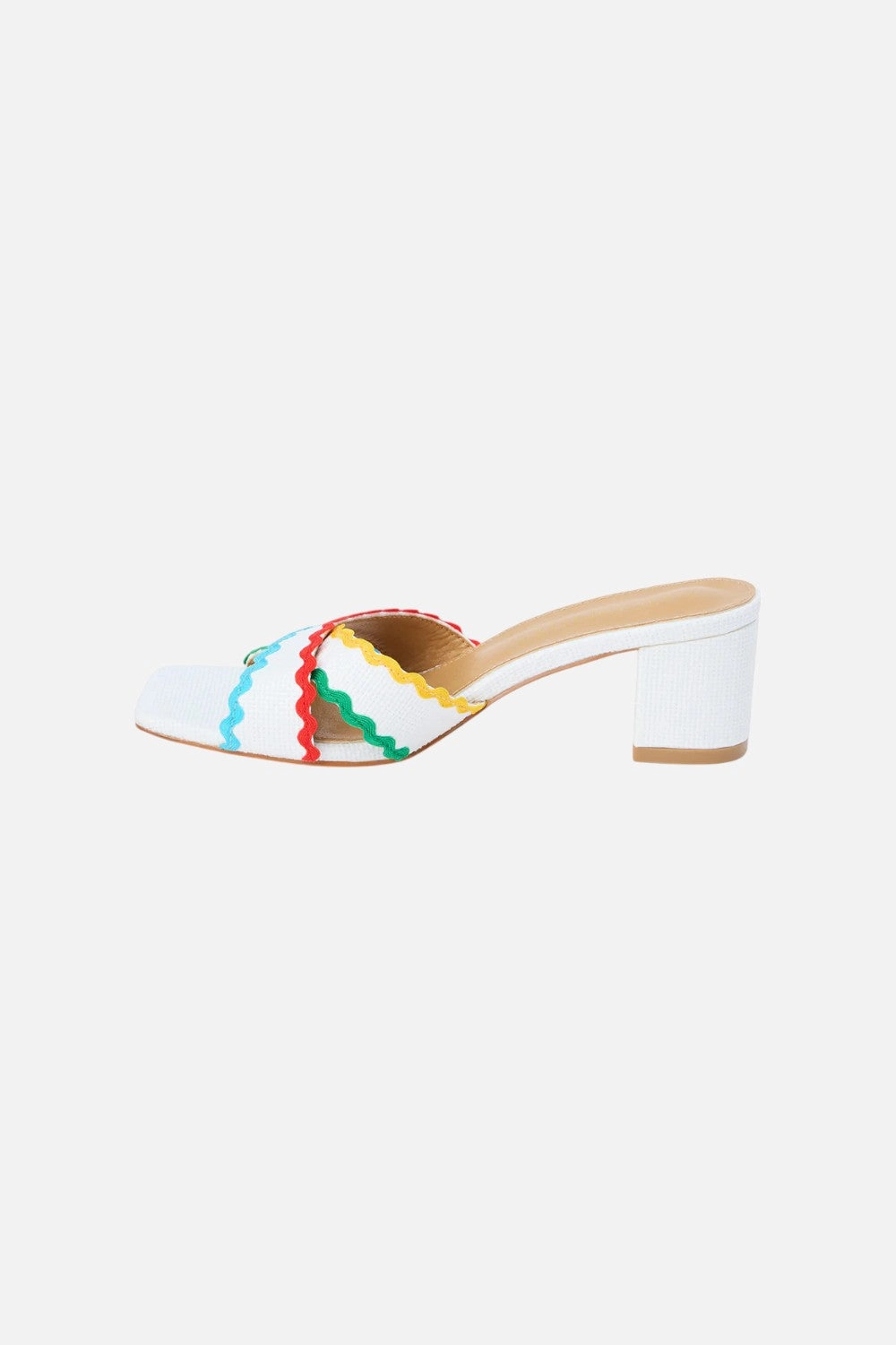 Matisse Principessa Heeled Sandal in White slim fit