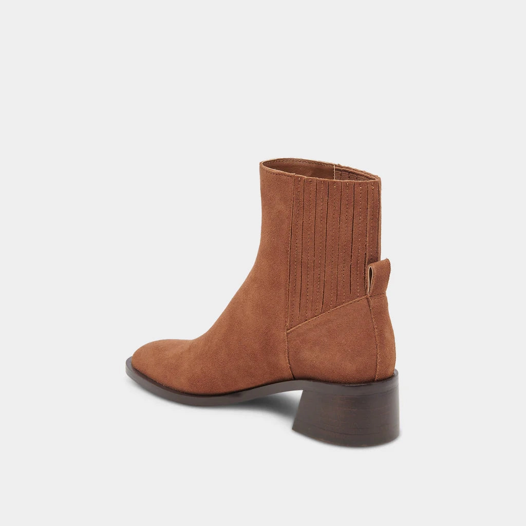 Quick Drying Cold Climate Dolce Vita Linny H20 in Brown Suede