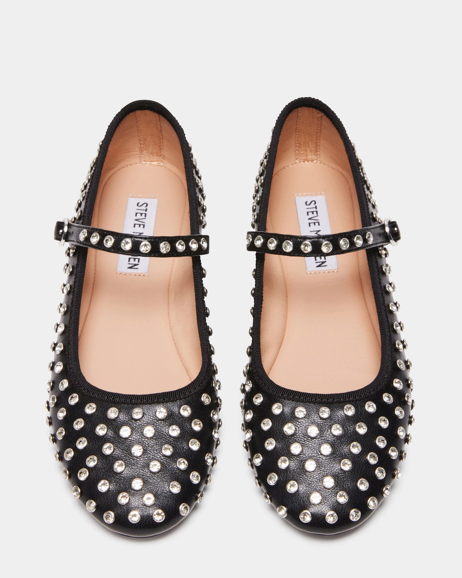 Padding Steve Madden Vinetta-R Flats in Rhinestones