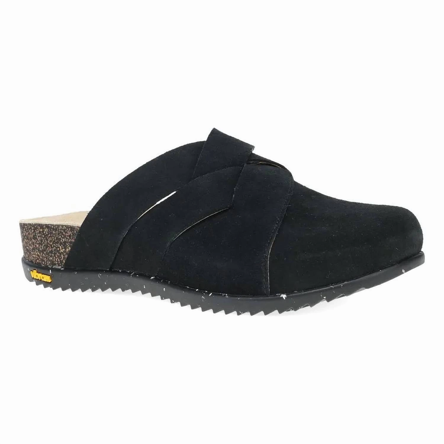 Women Daniella Clog In Black Mesh Upper Quick Fit