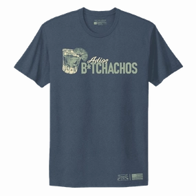 Women's Adios B*tchachos Boyfriend Fit T-Shirt - Midnight Navy BioBased Fibers Minimal Style Trend