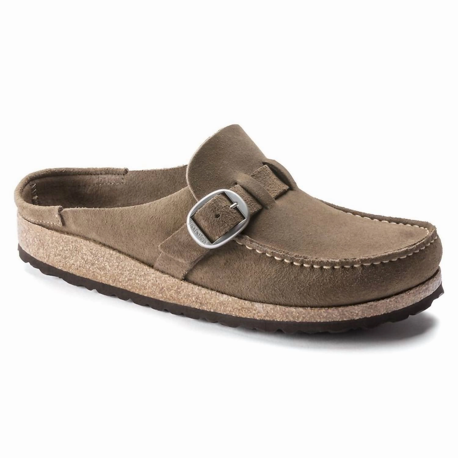 Women's Buckley Regular In Gray Taupe Suede Poolside Comfort Temperature Regulating