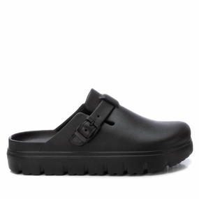 Women's Casual Rubber Clogs In Black Effortless Style Chill Relaxation Fit