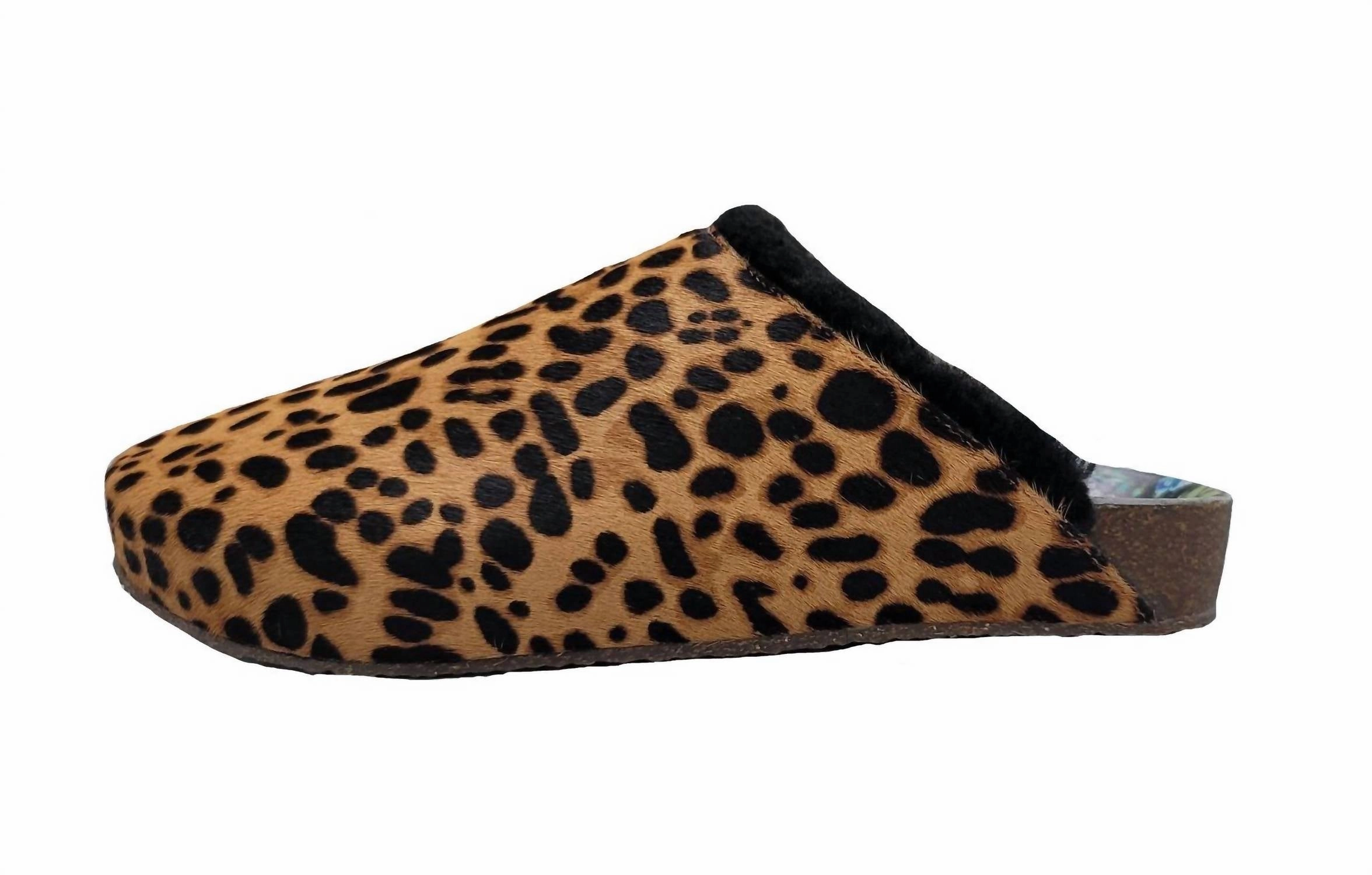 All Day Fit Ventilated Design Women's Cheetah Mule In Multi