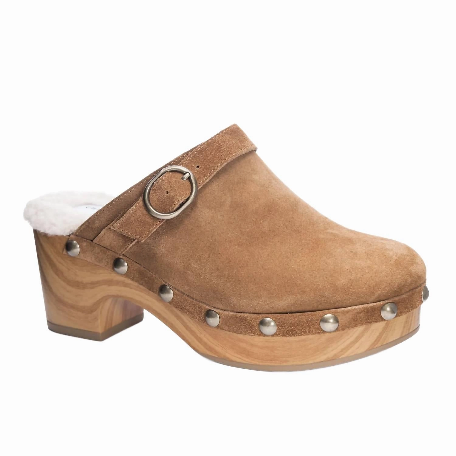 Flexible Wear Heel counter Women's Cindy Casual Clog In Tan