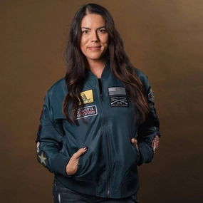 Women's Classified Bomber Jacket - Navy UV Resistant Finish