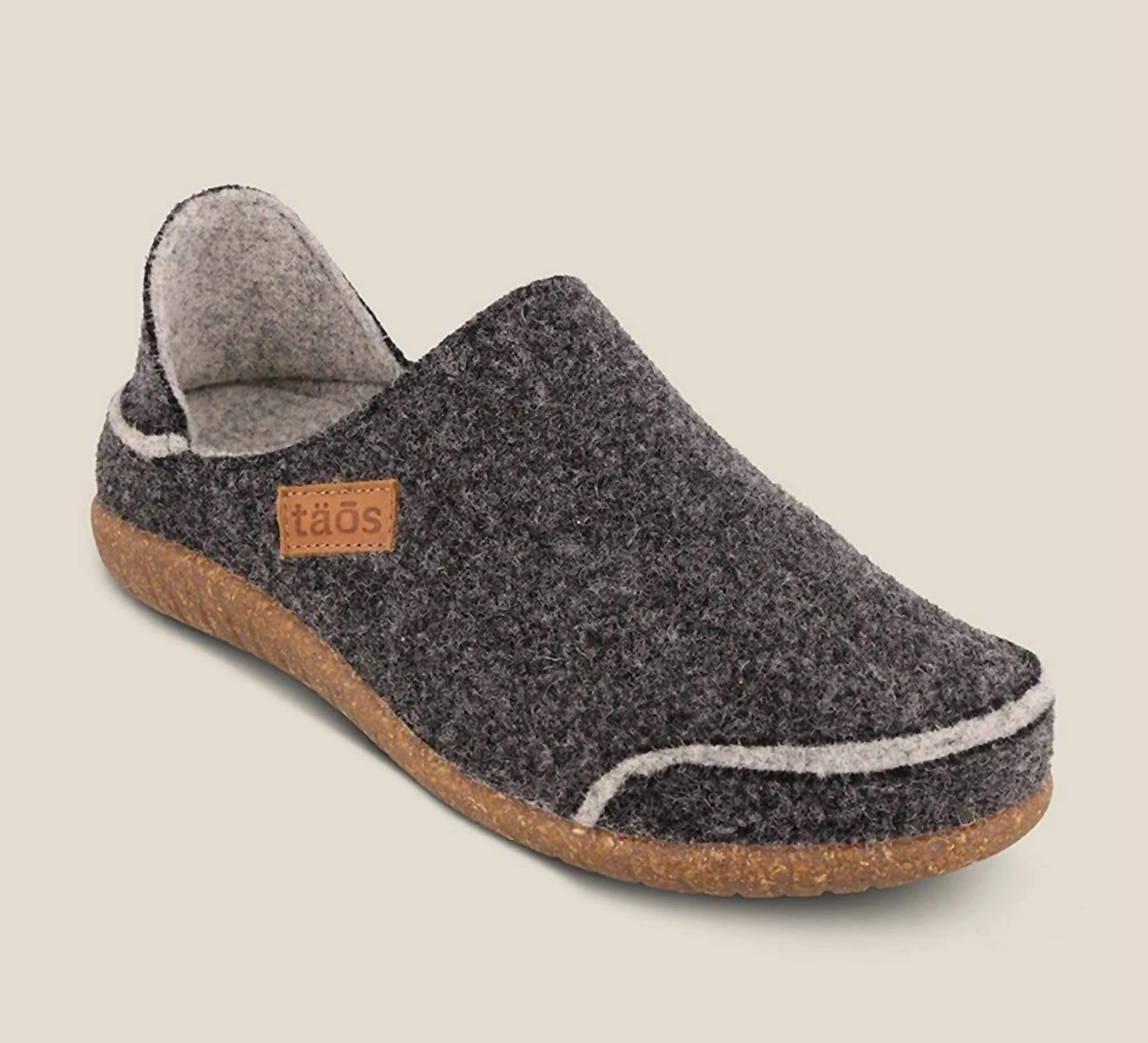 Quick Fit Women's Convertawool Clog In Charcoal