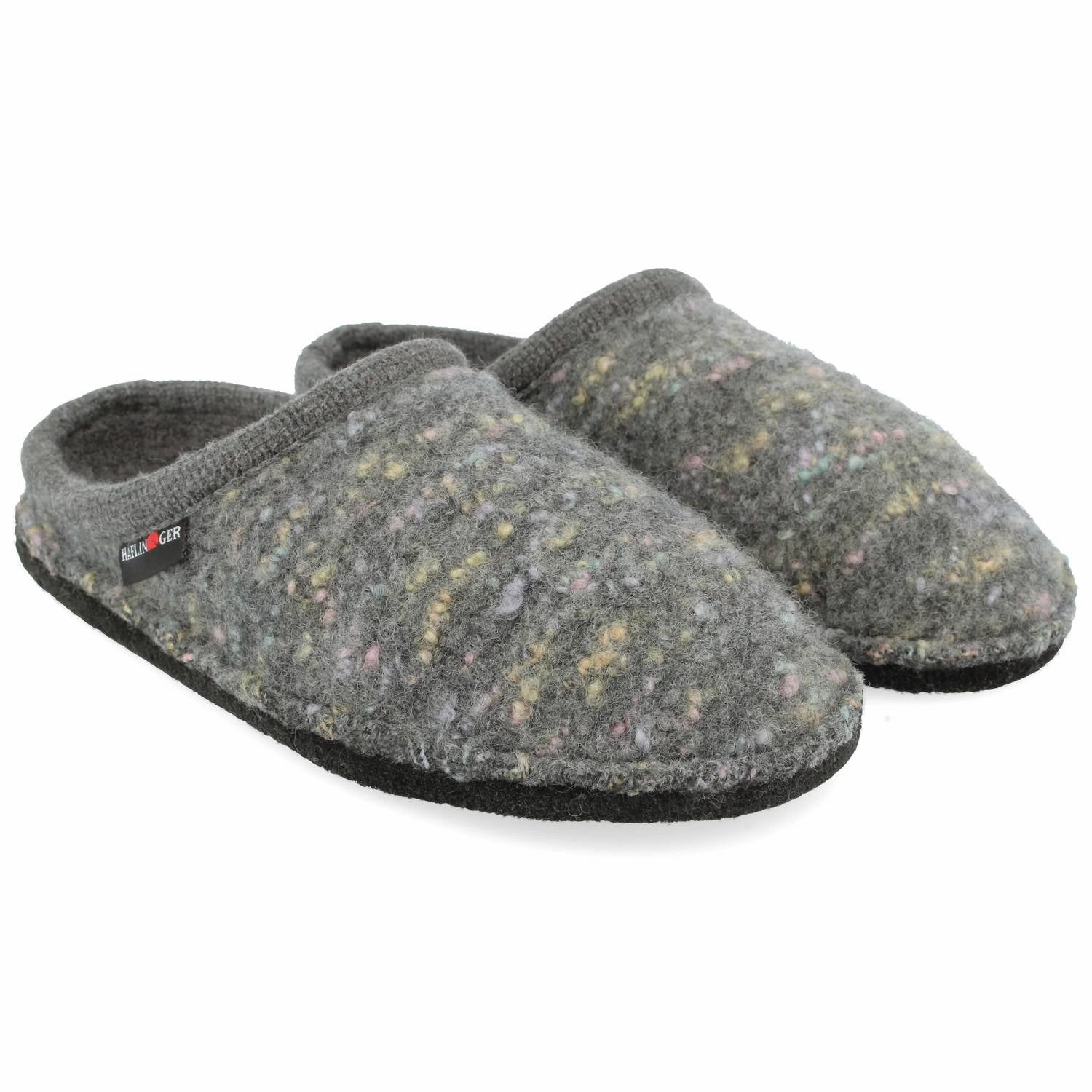 Women's Enjoy Clogs In Grey Speckle Quick Foot Step Quick Wear