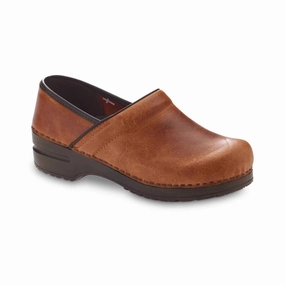 Cozy Sandal Step Women's Errol Original Professional Clog In Cognac