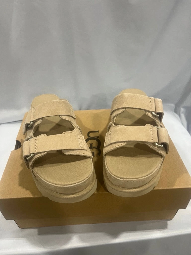 Anti   Slip Pattern Breathability Feature Women's Goldenstar Hi Slide In Sand-US 7.5