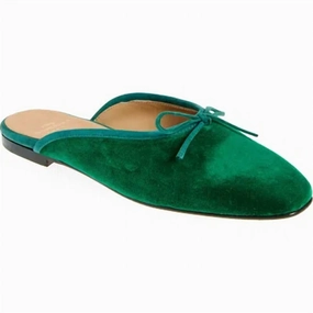 Comfort Lock Women's Joy Mule In Emerald Velvet