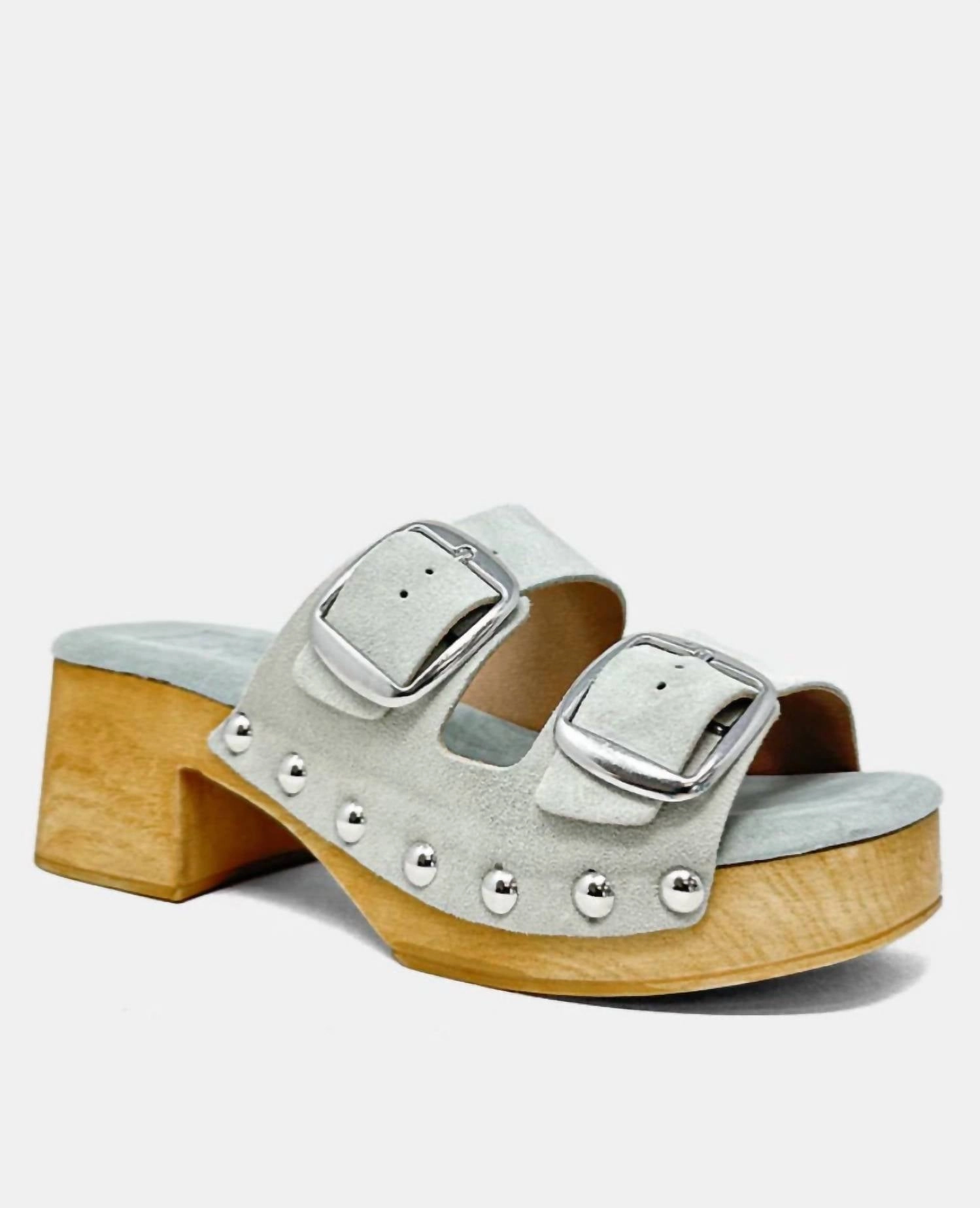 Anti Fatigue Women's Juno Clogs In Sage