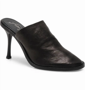 AntiSlip Women's Leila Heeled Mule In Black