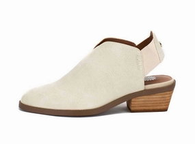 Comfortable Fit. Space Saving Women's Leona Mule In Bone